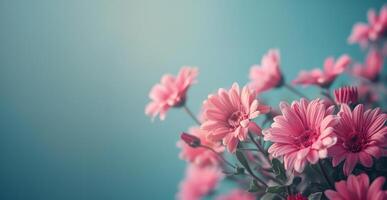 ai gerado uma vibrante ramalhete do Primavera flores, simbolizando a beleza e resiliência do maternidade foto