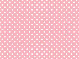 texturizado branco cor polca pontos sobre luz Rosa fundo foto