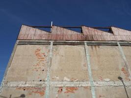 ruínas de fábrica abandonada foto