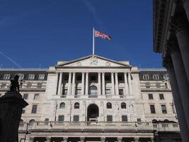 banco da inglaterra em londres foto