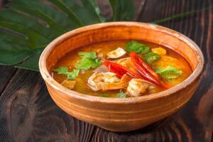 sopa tom yum foto