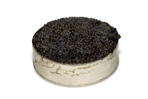 pode do iraniano caviar em branco fundo foto