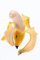 anão banana dentro cachos e separados, com pele e sem foto