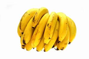 anão banana dentro cachos e separados, com pele e sem foto