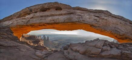 mesa arco panorama foto