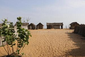 de praia casas para renda às a de praia dentro benin foto