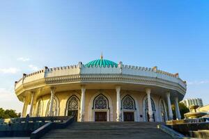 tímido história museu dentro tashkent, capital do uzbequistão. foto