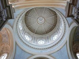 igreja de reggia di venaria reale ou palácio real perto de turin, itália foto