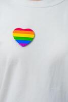 conceito do mês do orgulho LGBT foto