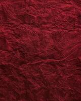 carmesim elegância, texturizado vermelho tecido fundo. foto