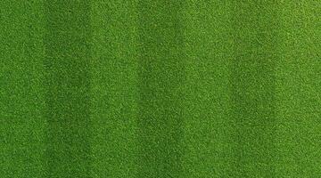vibrante verde Relva textura, perfeito fundo para Esportes e lazer. foto