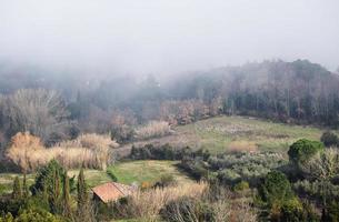 uma paisagem toscana foto