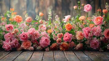 lindo fundo floral foto