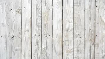 ai gerado branco de madeira prancha textura luz natural fundo foto