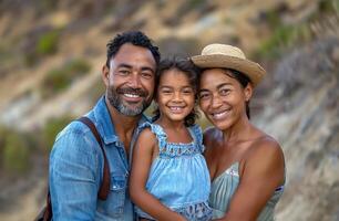 verão viagem, família amor, natureza abraço foto