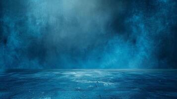 abstrato suave azul com Preto vinheta estúdio foto