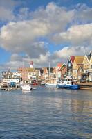 pescaria Vila do urk às ijsselmeer, Flevolândia província, holanda foto