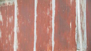 textura do oxidado galvanizado metal cobertura folhas fundo foto