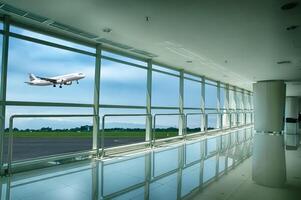 interior Projeto às internacional aeroportos foto