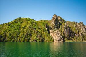 sinpyeong lago, ou sinpyong lago, dentro sinpyong condado, norte hwanghae província, norte Coréia foto