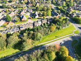 aéreo Visão do central Northampton cidade do Northamptonshire, Inglaterra Unidos reino. Outubro 25, 2023 foto