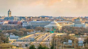 washington, dc city skyline foto