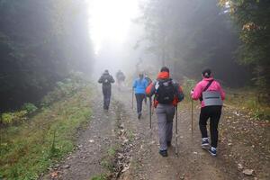 montanhas dos cárpatos, ucrânia - 8 de outubro de 2022 monte hoverla. cárpatos na ucrânia no outono foto