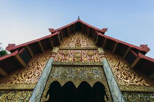 wat phra este Lampang luang é a importante budista ponto de referência dentro Lampang província. foto