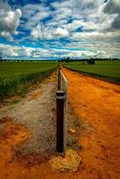 rural caminho para a céu foto