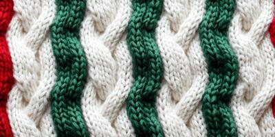 ai gerado desatado tricotado tecido textura generativo ai foto