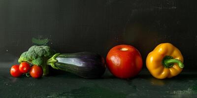 frutas e legumes sortido foto