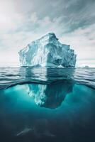 iceberg na antártica foto