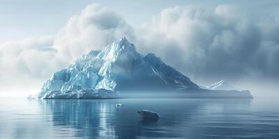 iceberg na antártica foto