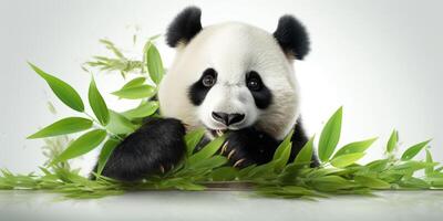 panda dentro a selvagem foto