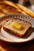 pão e manteiga foto