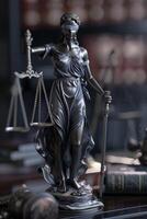 themis é deusa do justiça e lei foto