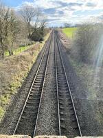 uma vista da zona rural de shropshire perto de whitchurch foto