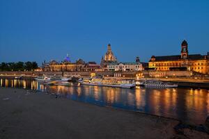 Dresden cidade Horizonte - Alemanha foto