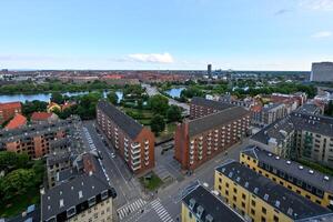 panorâmico Visão - copenhague, Dinamarca foto