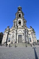 Dresden catedral do a piedosos trindade foto