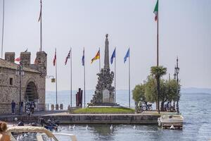 preguiçoso Itália 16 setembro 2020 Visão do dogana veneta dentro preguiçoso Itália foto