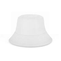 balde chapéu em branco fundo foto