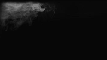 cinza abstrato nevoeiro realista sobreposição de fumaça céu negro texturizado em preto. foto