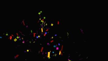 colorido arco-íris confetes brilham sobreposições de textura abstrata brilham partículas douradas no preto. foto