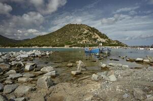 a paisagem de punta molentis foto