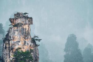 Zhangjiajie montanhas, China foto