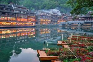 feng Huang antigo Cidade Fénix antigo Cidade , China foto