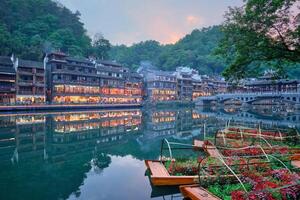 feng Huang antigo Cidade Fénix antigo Cidade , China foto