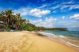 mirissa praia, sri lanka foto