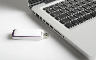 USB 3g modem para sem fio Internet foto